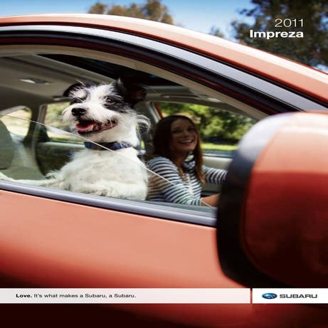 2011 Subaru Full Line Digital Brochure | PDF