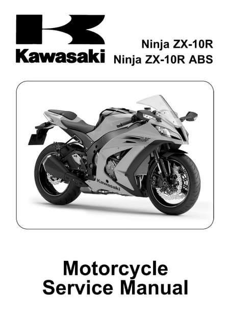 2003 kawasaki zx1200 b2 ninja zx 12r service repair manual | PDF