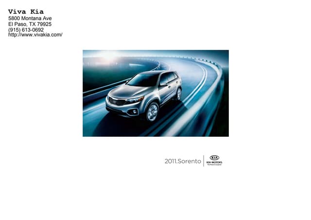 2010 Kia Sorento in El Paso, TX