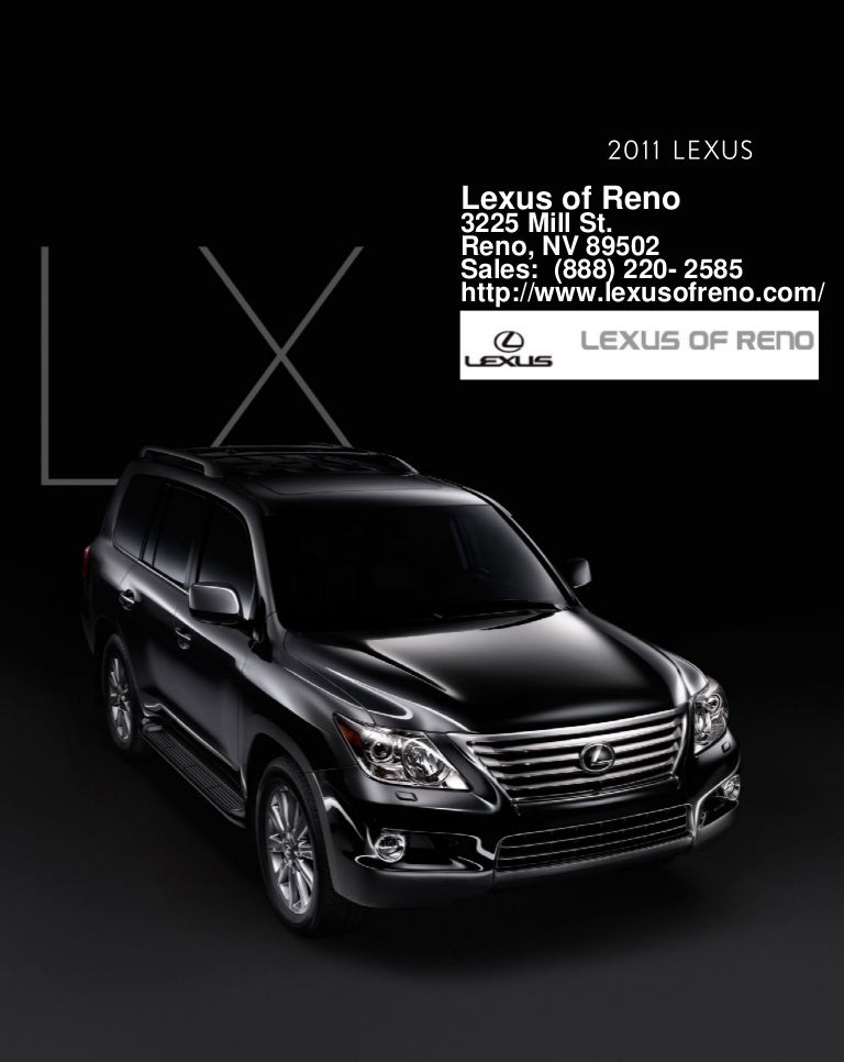 2011 Lexus LX Reno NV Lexus of Reno
