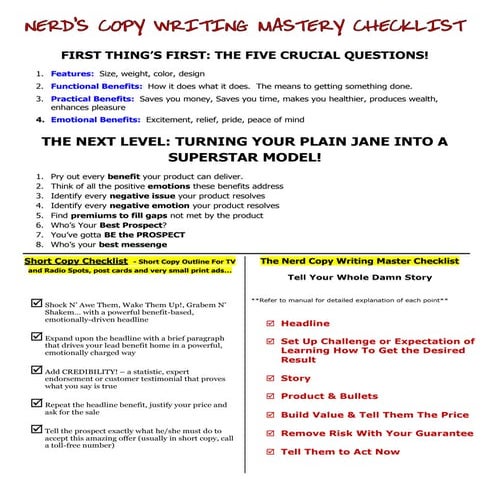 3 steps to get things done | PDF