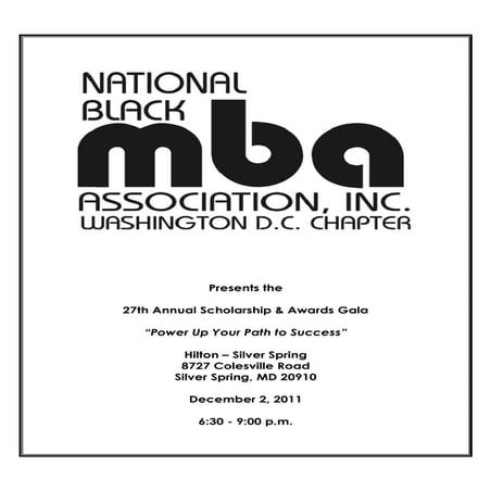 Final Gala Program | PDF