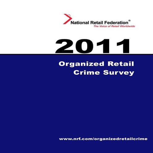 2011 organized retail crime survey final | PDF