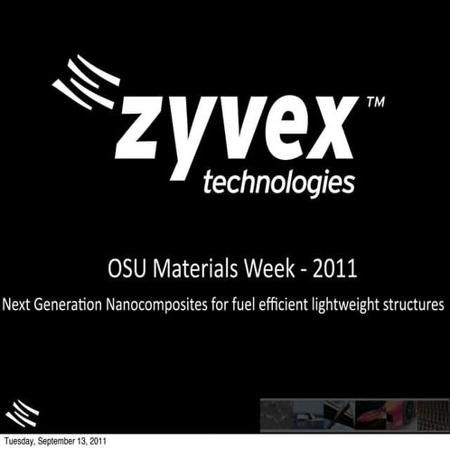 Next Generation Nanocomposites for Fuel Efficient Lightweight Structures 