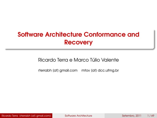 Software Architecture