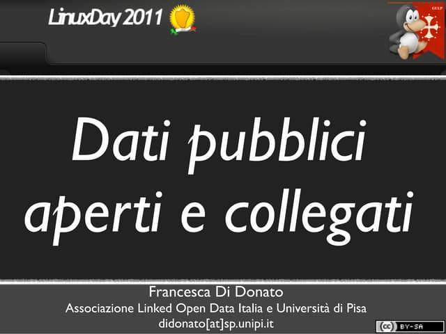 Dati pubblici aperti e collegati