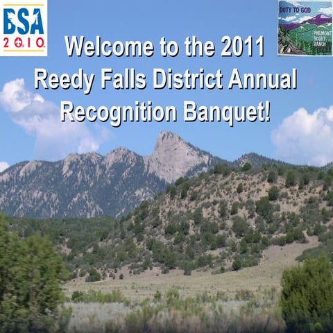 2011 Reedy Falls District Banquet Slideshow by Neil Kao