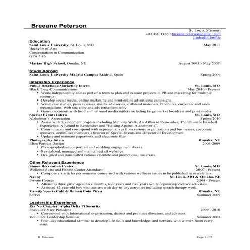 2011 resume b_peterson