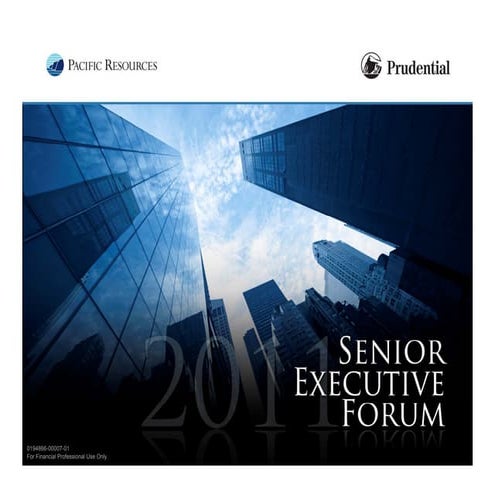 2011 Senior Executive Forum   Final Presentation