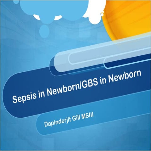 Sepsis in Newborn 2011