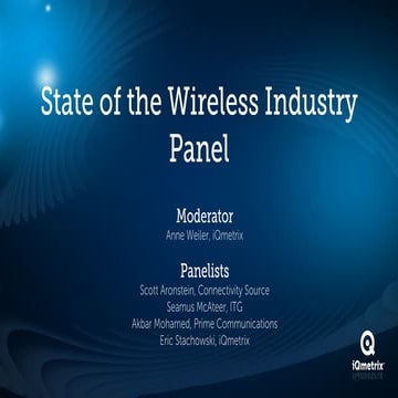 2011 State of Wireless Industry