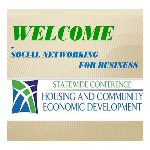 Social Networking For Business 