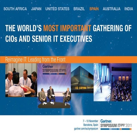 2011 Gartner Symposium Launch Day