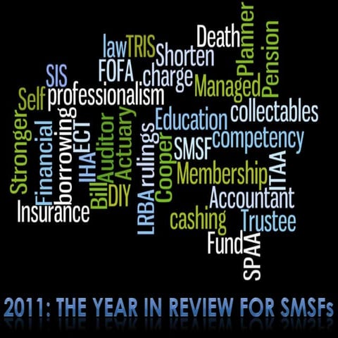 2011 - The year in review for SMSFs