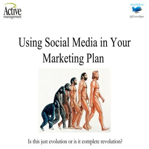 2011 Thump Using Social Media in your Marketing plan