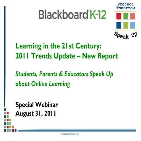 2011 trends webinar deck  083111