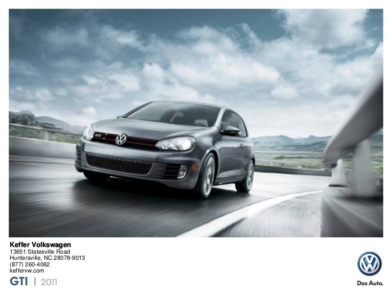 2011 Volkswagen GTI - Keffer Volkswagen Charlotte NC