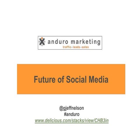 2012 02-15 - future of social media - university of calgary, cont ed