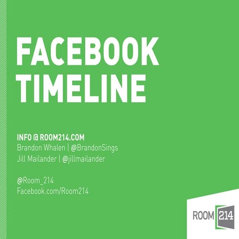 Be An Expert on Facebook Timeline