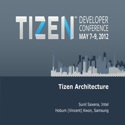 Архитектура ОС Tizen