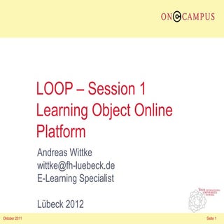 LOOP - Learning Object Online Platform