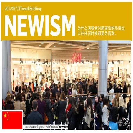 [CN] trendwatching.com's NEWISM