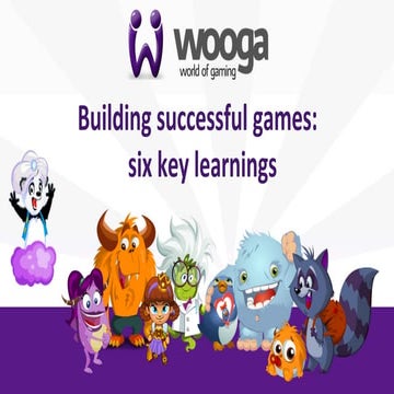 Building successful Games (Campus Party Europe 2012)