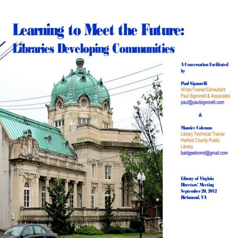 2012 09-20--learning to-meet_the_future--lva