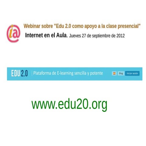 2012 09-27 webinar edu2.0 internet en el aula