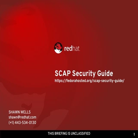 2012-10-16 Mil-OSS Working Group: Introduction to SCAP Security Guide