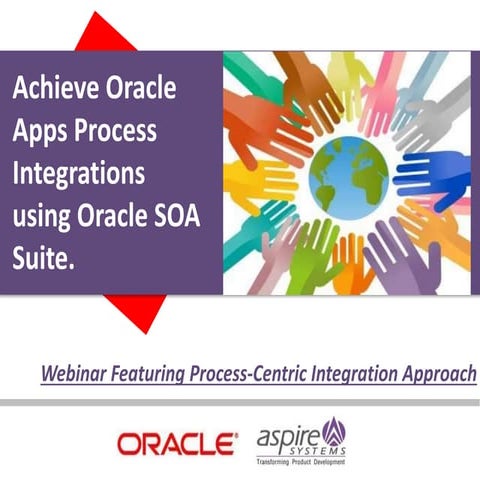 Achieve Oracle Apps Process Integrations using Oracle SOA Suite