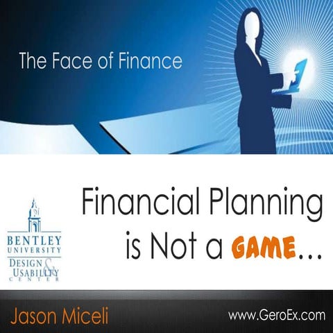 Face of Finance - Gamification