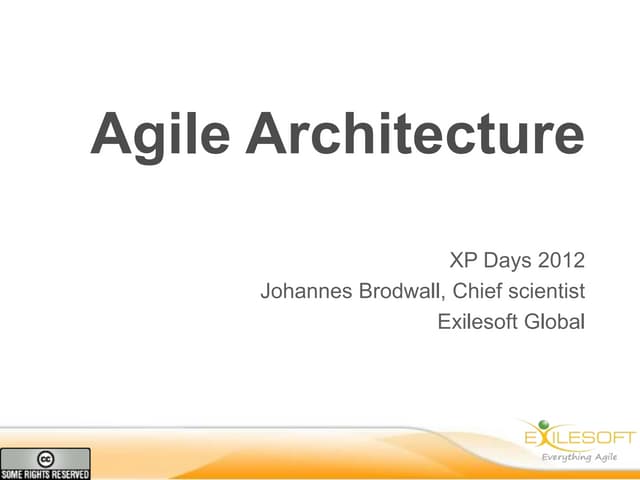 Bare-Bones Software Architecture