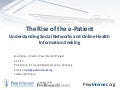 The Rise of the e-Patient