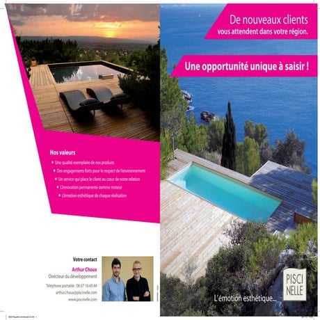 Distribuer les piscines Piscinelle