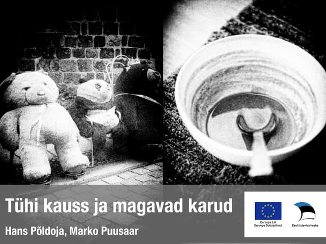 Tühi kauss ja magavad karud