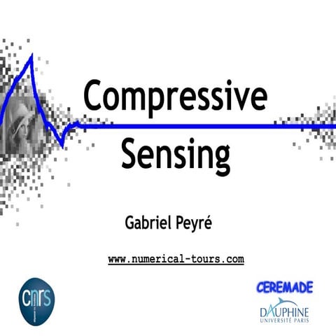 Compressed Sensing and Tomography