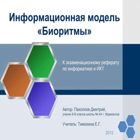 Пахолков Д. Экз.реферат-ИиИкт-2012