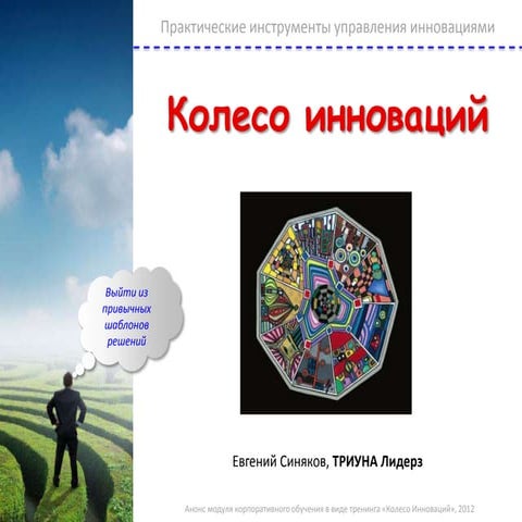 Синяков ЕВ_Тренинг_Колесо Инноваций_2012
