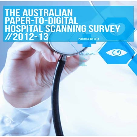 2012 to 2013 Australian Hospital Digital Scanning Survey