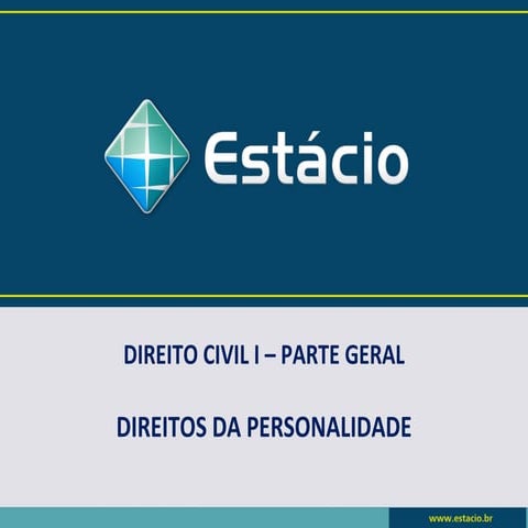 2012.1 semana 4   direitos da personalidade