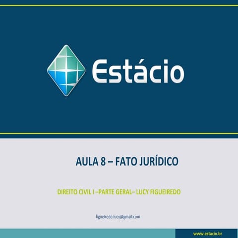 2012.1 semana 8  fato jurídico atualizado