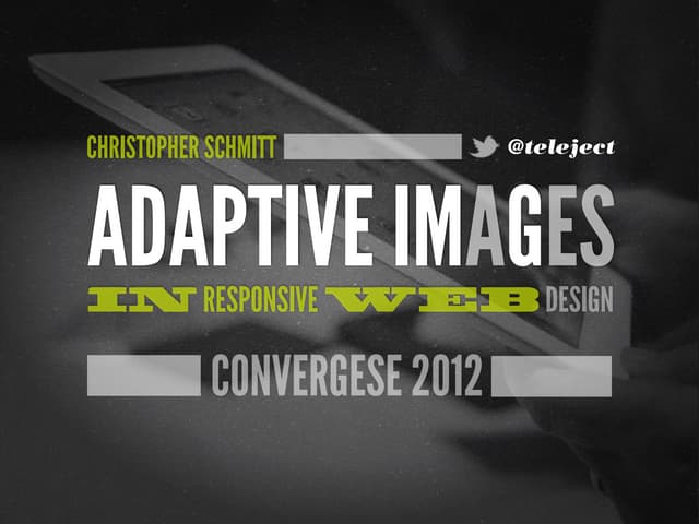 [convergese] Adaptive Images in Responsive Web Design