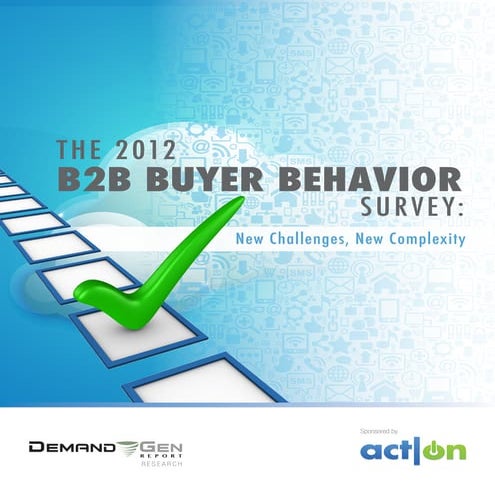 B2B Buyer Behavior | 2012