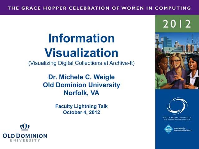 Information Visualization - Visualizing Digital Collections at Archive-It