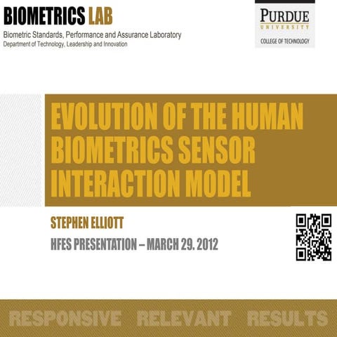 (2012) Human Factors and Ergonomics Society Presentation at Purdue University