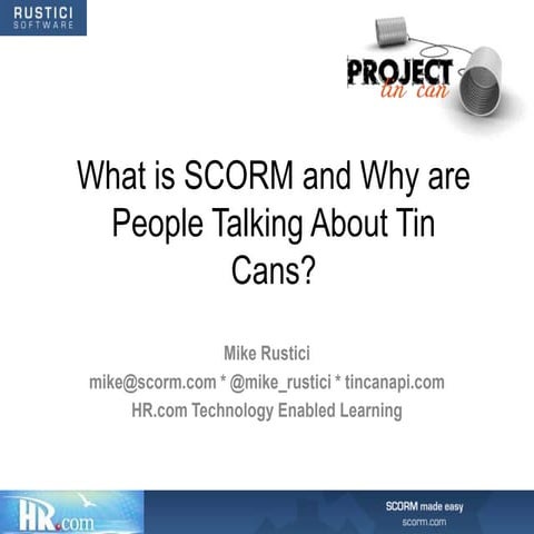 2012 HR.com Webinar – Mike Rustici