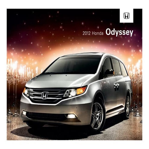 2012 Honda Odyssey Brochure in Tampa Florida Dealer
