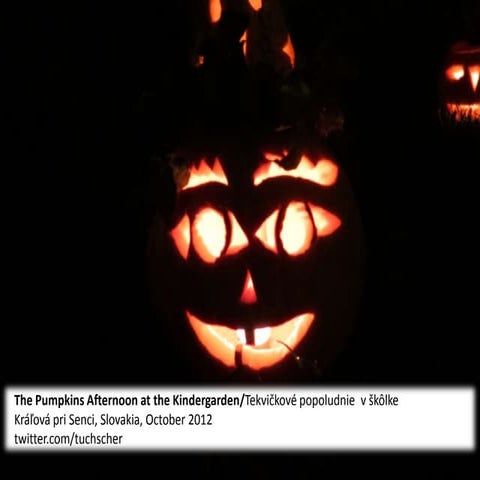 Pumpkins afternoon at the Kindergarden