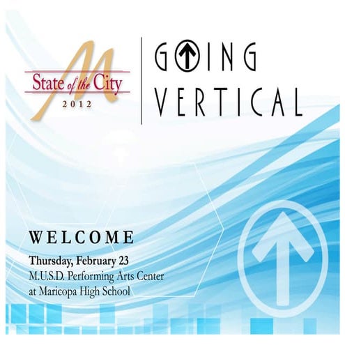 City of Maricopa 2012 State of the City Presentation